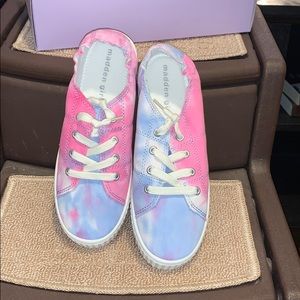 Brand new size 7 madden girl tie dye sneakers
